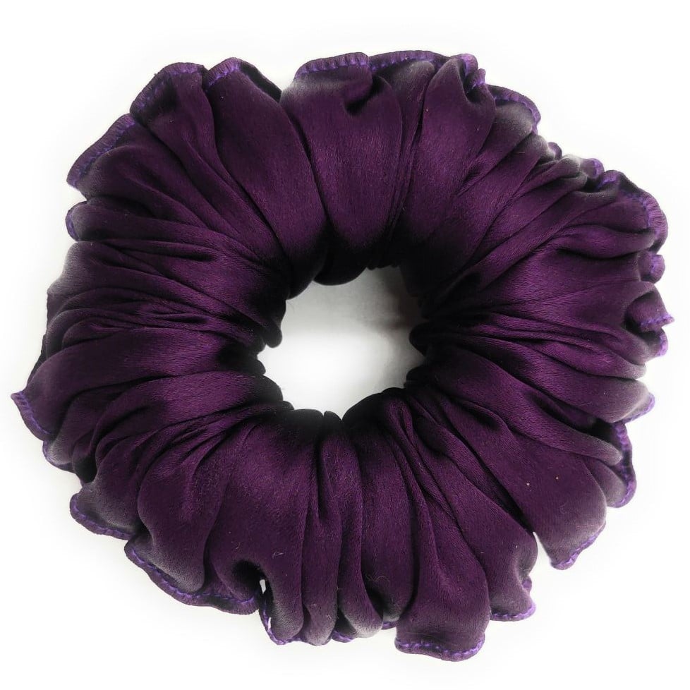 Curly Pineapple Satin Scrunchie Hair Love India