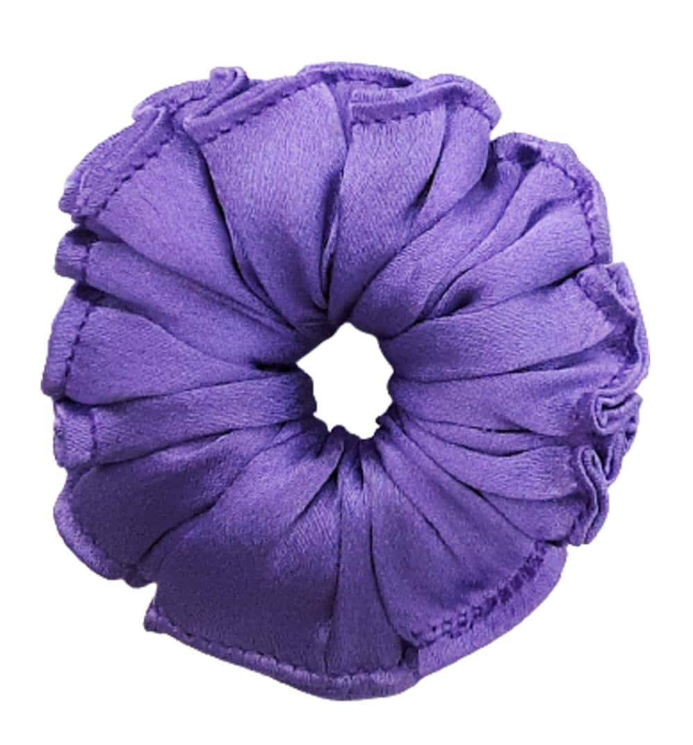 Curly Pineapple Satin Scrunchie Hair Love India