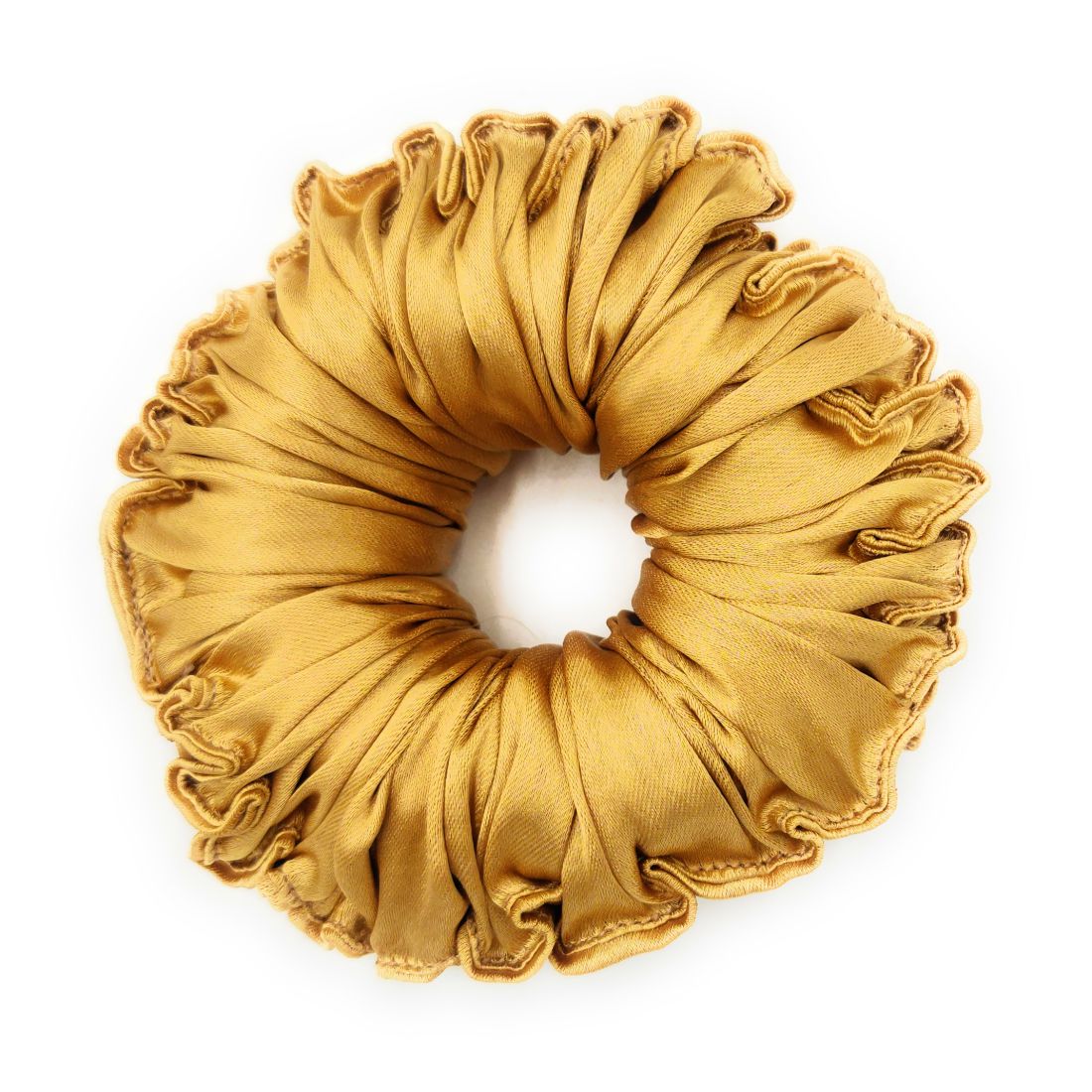 Curly Pineapple Satin Scrunchie Hair Love India