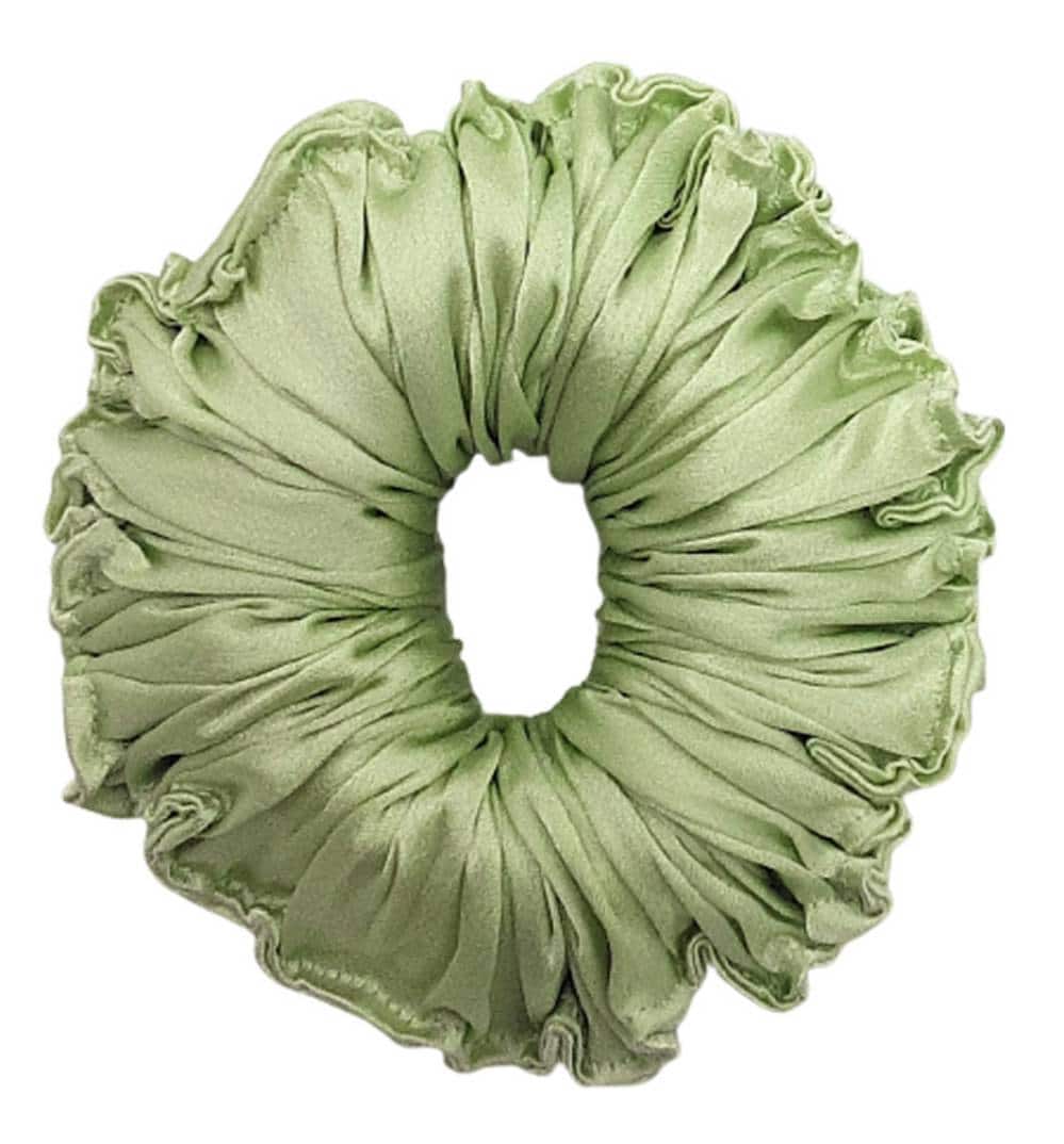 Curly Pineapple Satin Scrunchie Hair Love India