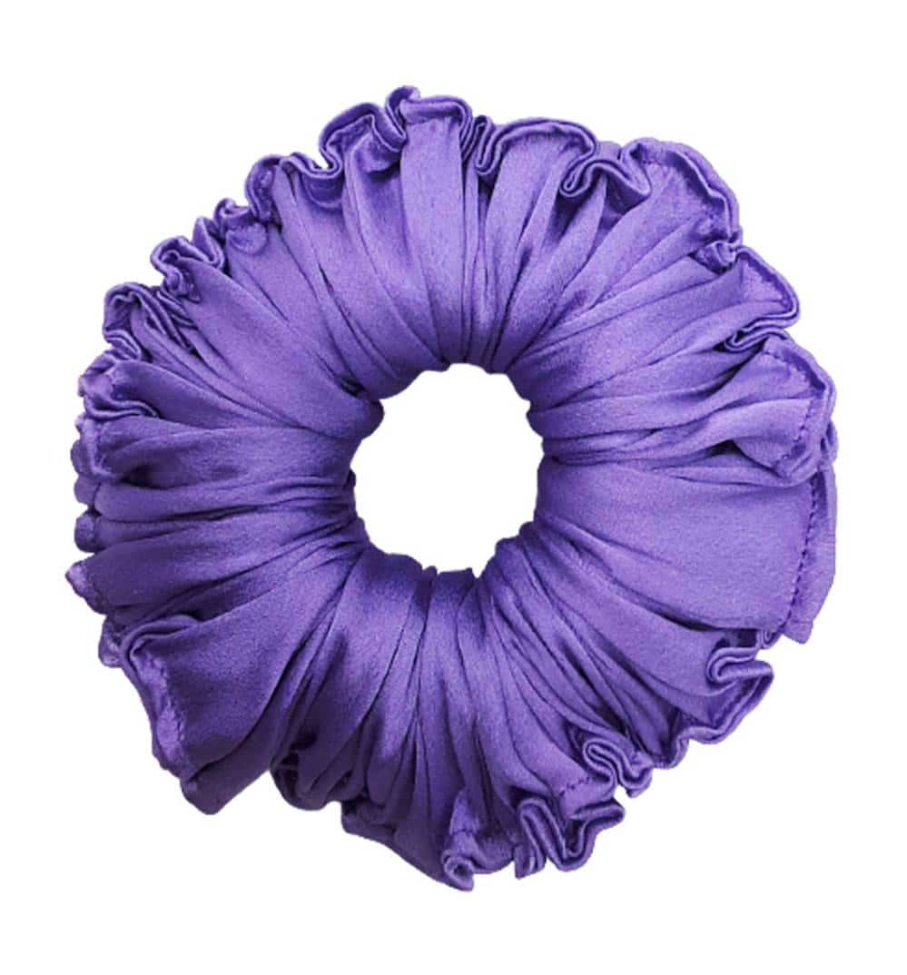 Curly Pineapple Satin Scrunchie Hair Love India