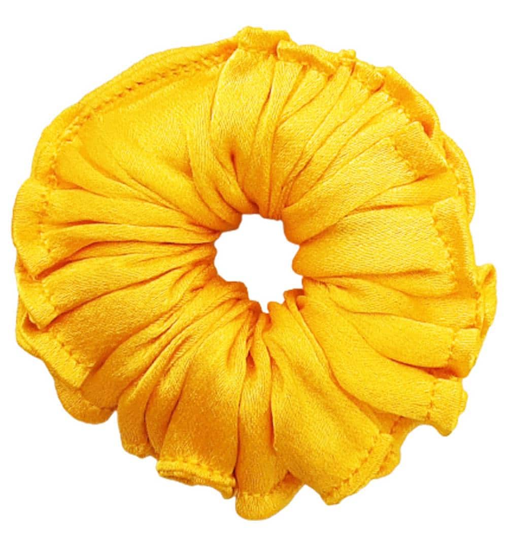 Curly Pineapple Satin Scrunchie Hair Love India