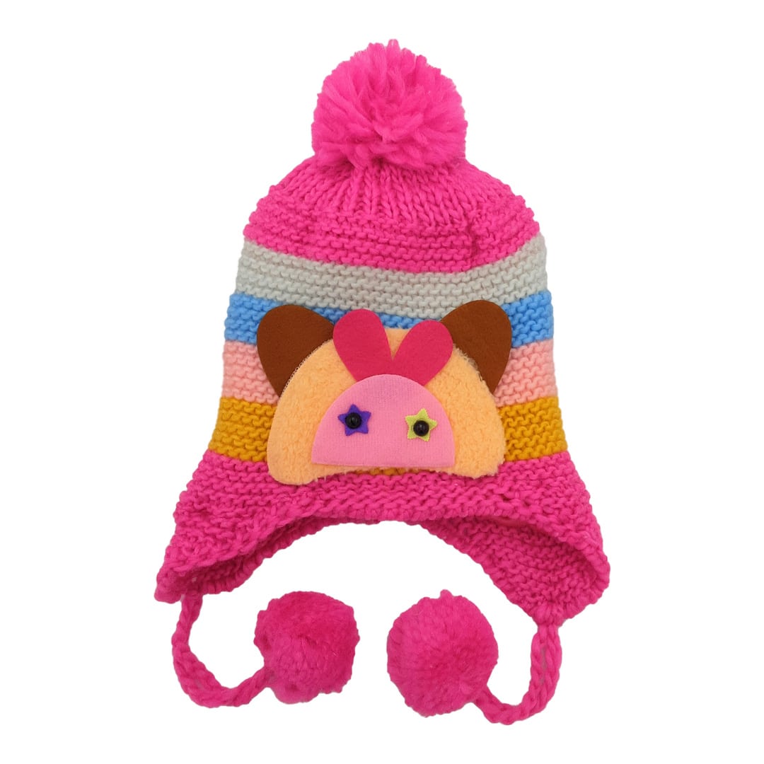 Pom Pom Kids Beanies - Winter caps - Hair Love India