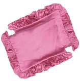 Dark Onion Pink Satin Pillow Covers