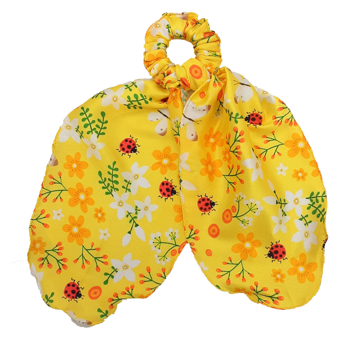 Designer Satin Scrunchie Hair Love India