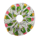 Designer Satin Scrunchie Hair Love India