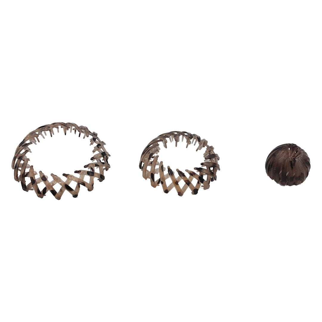 Round Hair Clip for Buns – Expandable Circular Hair Clip – Hair Love India