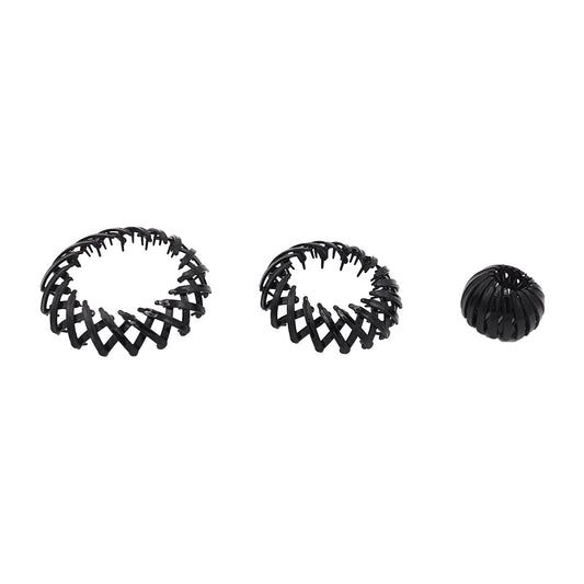 Expandable Round Clip – Nest Clip for Buns and Updos Hair Love India
