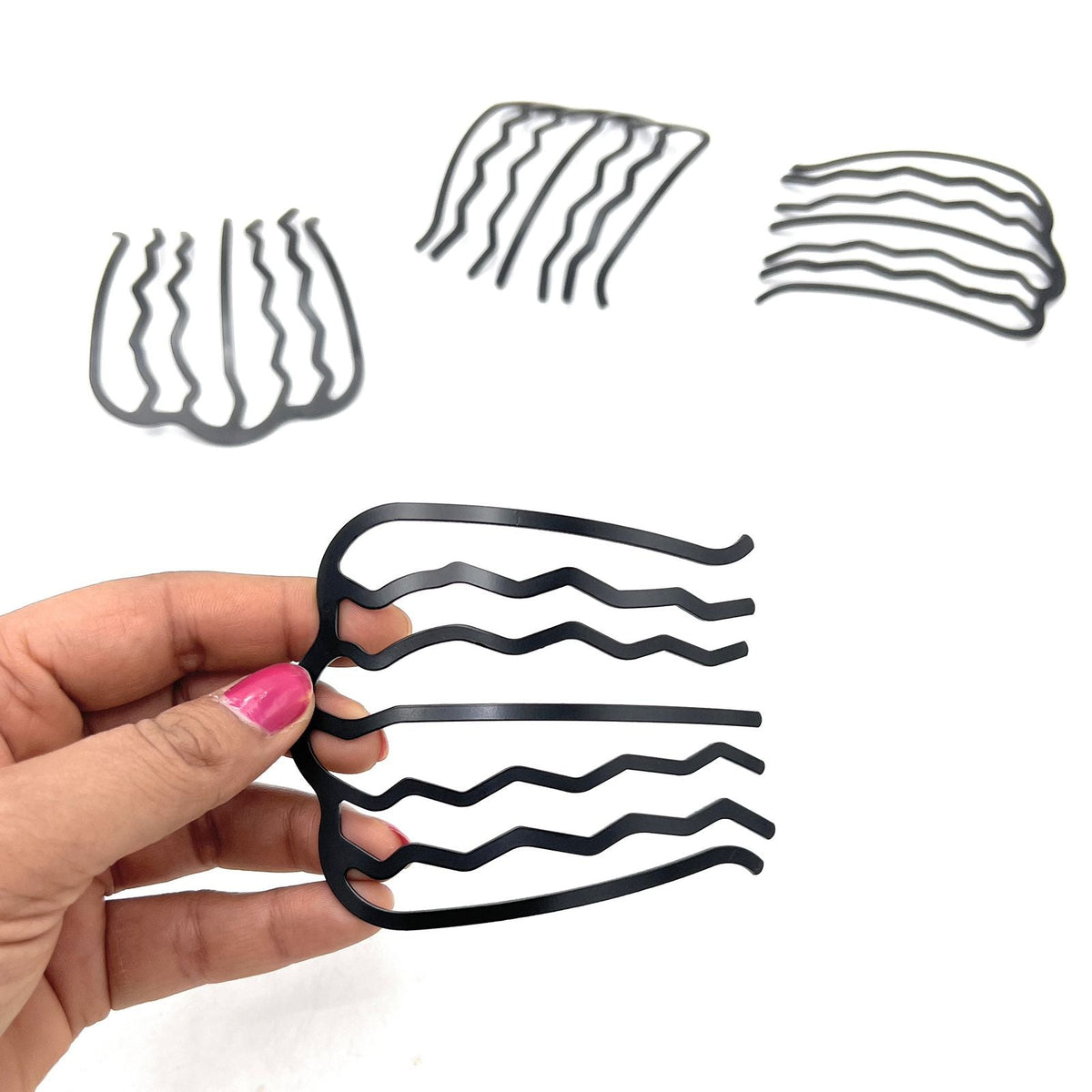 Fork Clip For Curly Wavy Straight Hair - Fork Pin Hair Love India