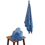 Microfiber Towel Bath Towel 55″ by 28″ One Side Printed One Side Solid Color (Microfibre) - Hair Love India