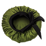 Lettuce Green Satin Bonnet