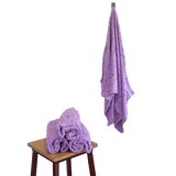 Microfiber Towel Bath Towel 55″ by 28″ One Side Printed One Side Solid Color (Microfibre) - Hair Love India
