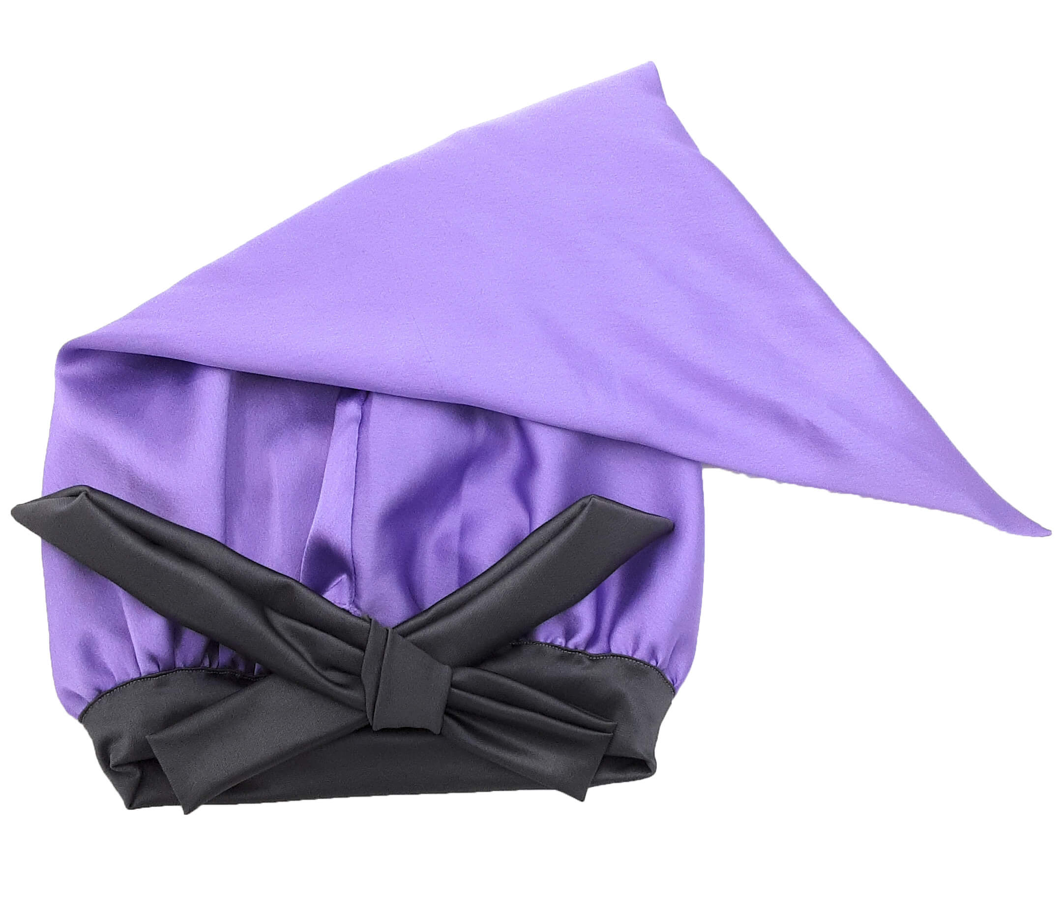 Lavender Satin Bonnet