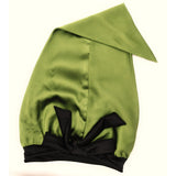 Lettuce Green Satin Bonnet