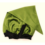 Lettuce Green Satin Bonnet