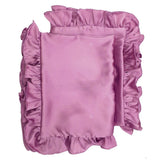 Light Onion Pink Satin Pillow Covers