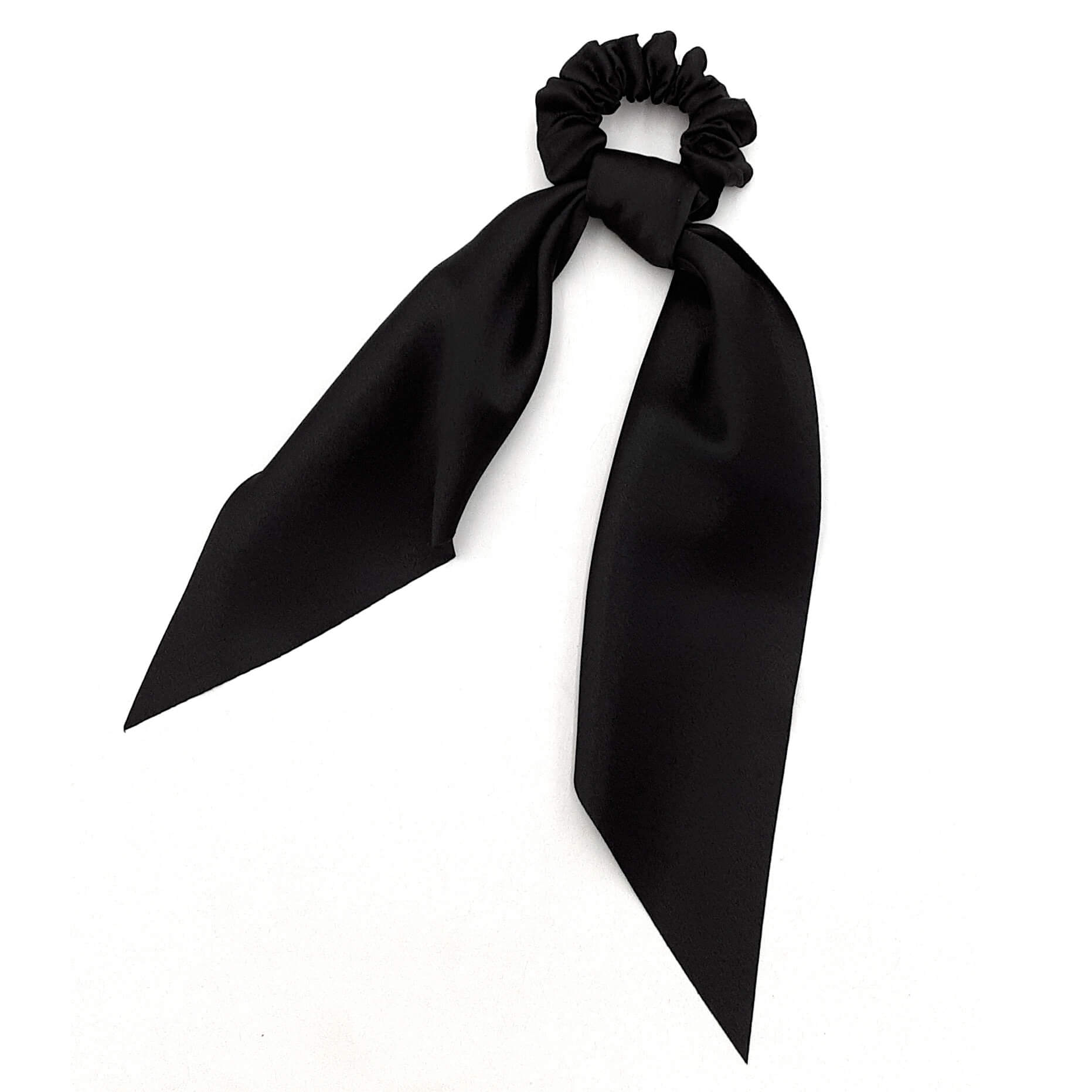 Ribbon Metallic Scrunchie – Limited Edition - Hair Love India