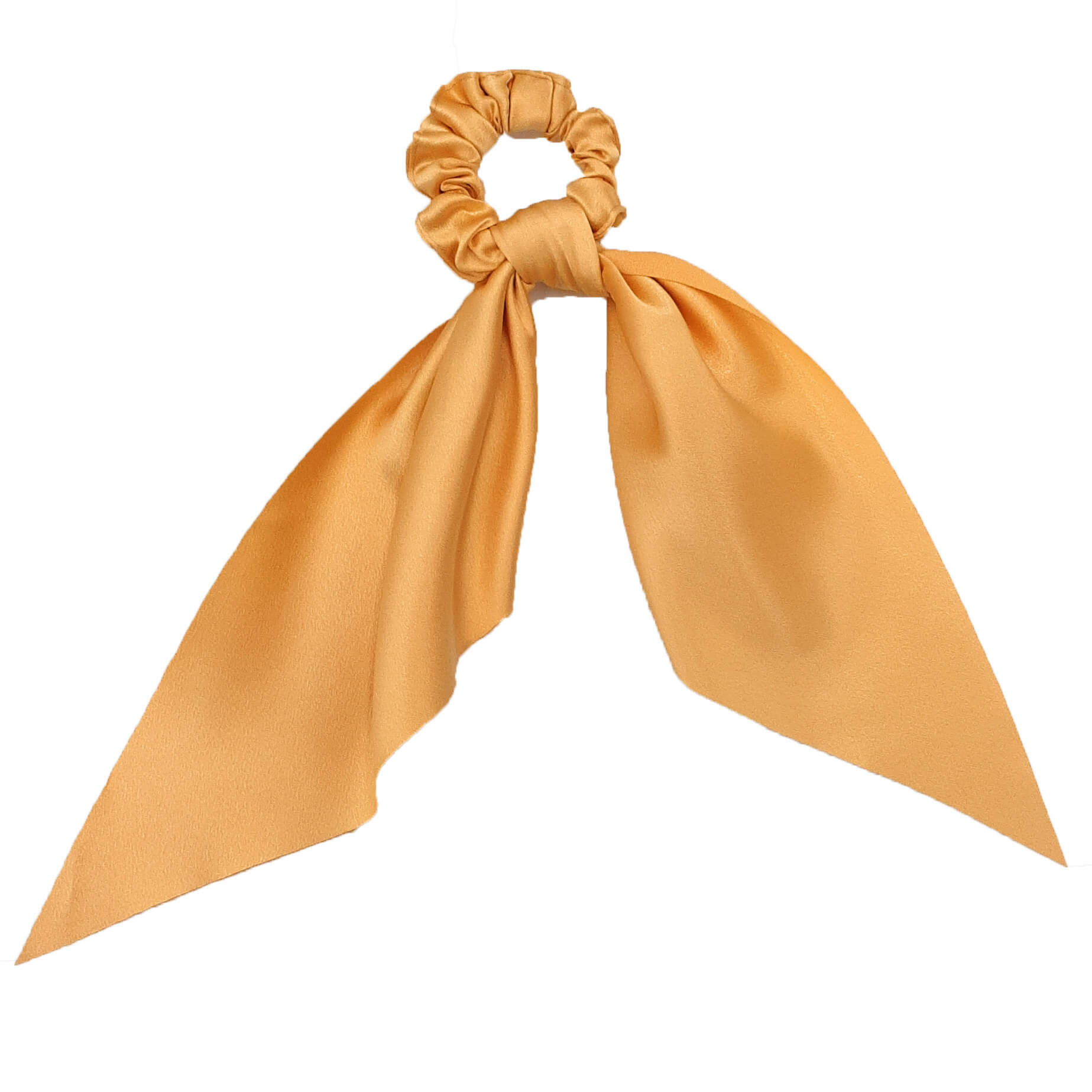 Ribbon Metallic Scrunchie – Limited Edition - Hair Love India