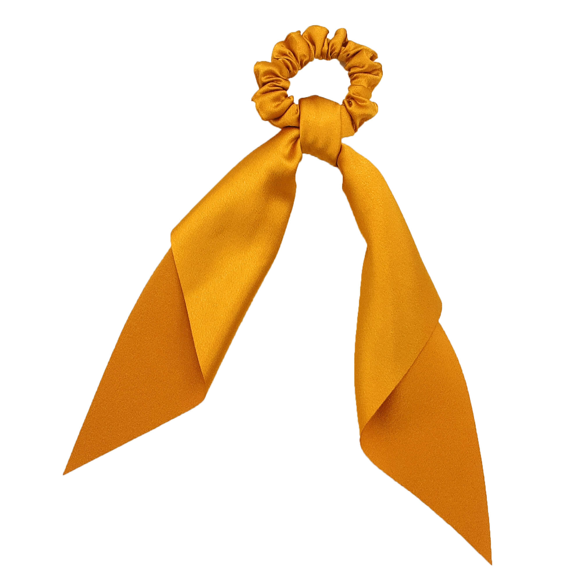 Ribbon Metallic Scrunchie – Limited Edition - Hair Love India