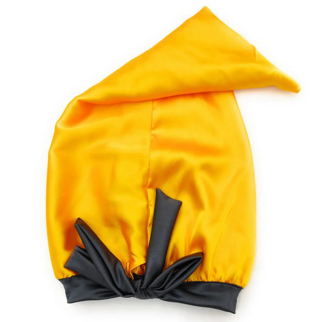 Mustard Yellow Satin Bonnet