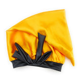 Mustard Yellow Satin Bonnet