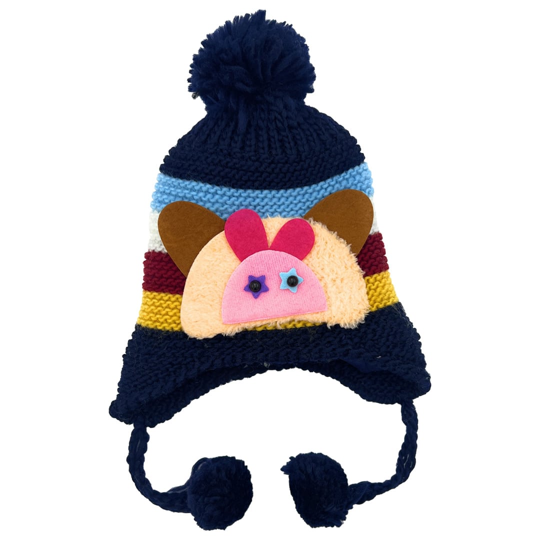 Pom Pom Kids Beanies - Winter caps - Hair Love India