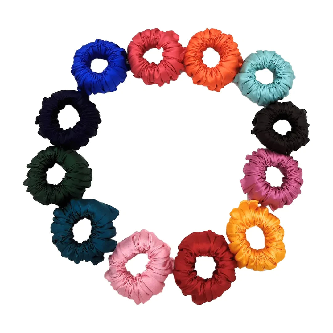 Pro Satin Scrunchies - Hair Love India
