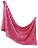 Microfiber Towel Multipurpose towel 43″ by 21″ One Side Printed One Side Solid Color (Microfibre) - Hair Love India