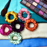 Satin Scrunchies Sets (Pack of 6) - Hair Love India