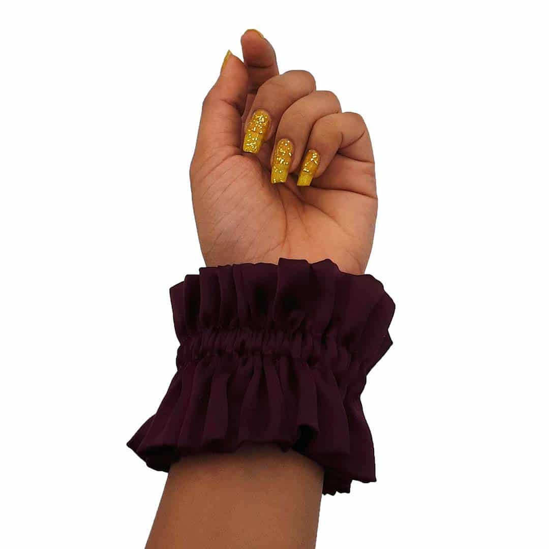 Ruffle Scrunchie - Hair Love India