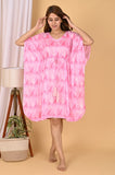 Printed Crepe Satin Kaftan & Oversized Robes - Hair Love India