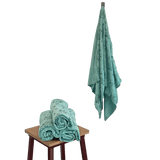 Microfiber Towel Bath Towel 55″ by 28″ One Side Printed One Side Solid Color (Microfibre) - Hair Love India