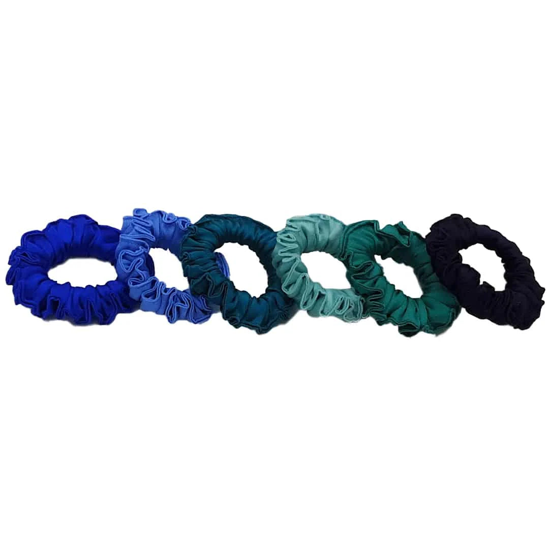 Satin Scrunchies Sets (Pack of 6) - Hair Love India