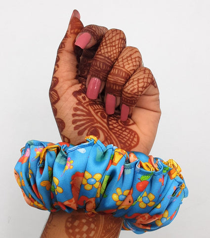 Super Scrunchie Printed- Random Print Only - Hair Love India