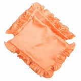 Starfish Orange Satin Pillow Covers
